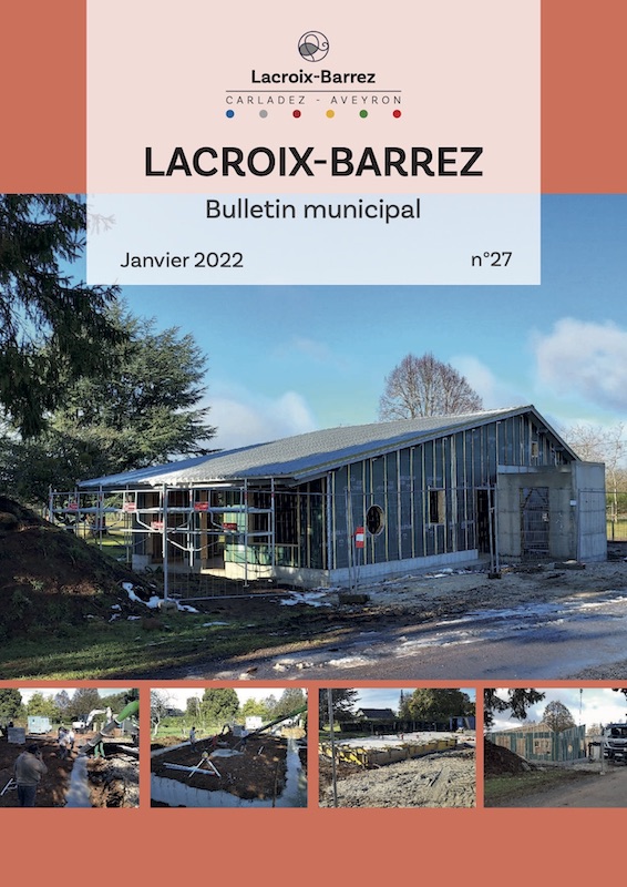 Lacroix-Barrez bulletin municipal janvier