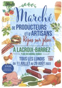 marchés producteurs Lacroix-Barrez
